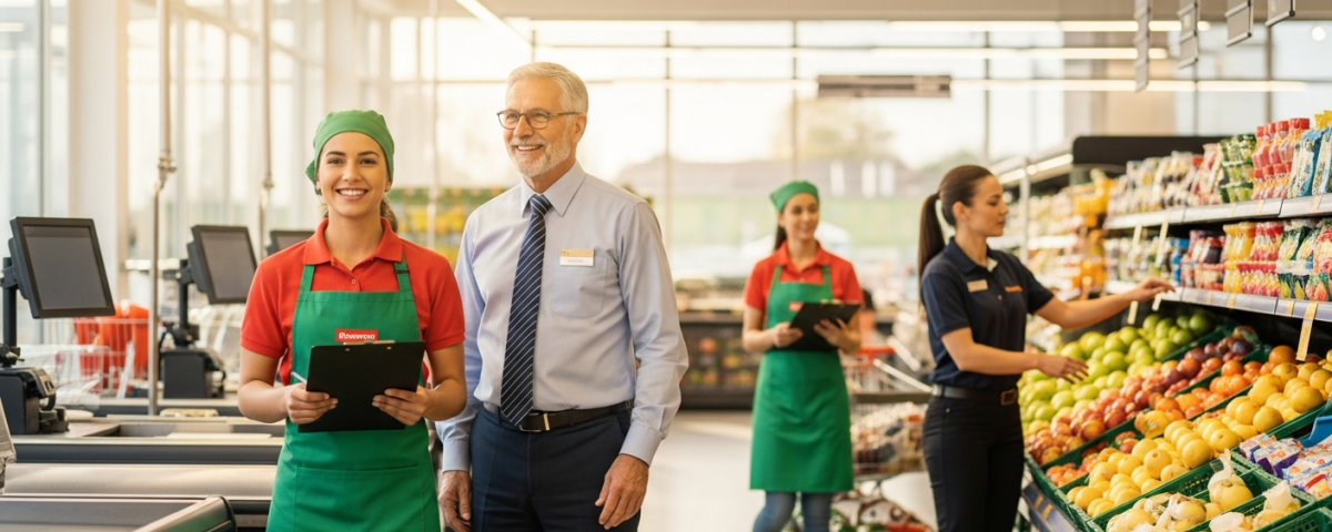 Les parcours professionnels possibles en grande distribution